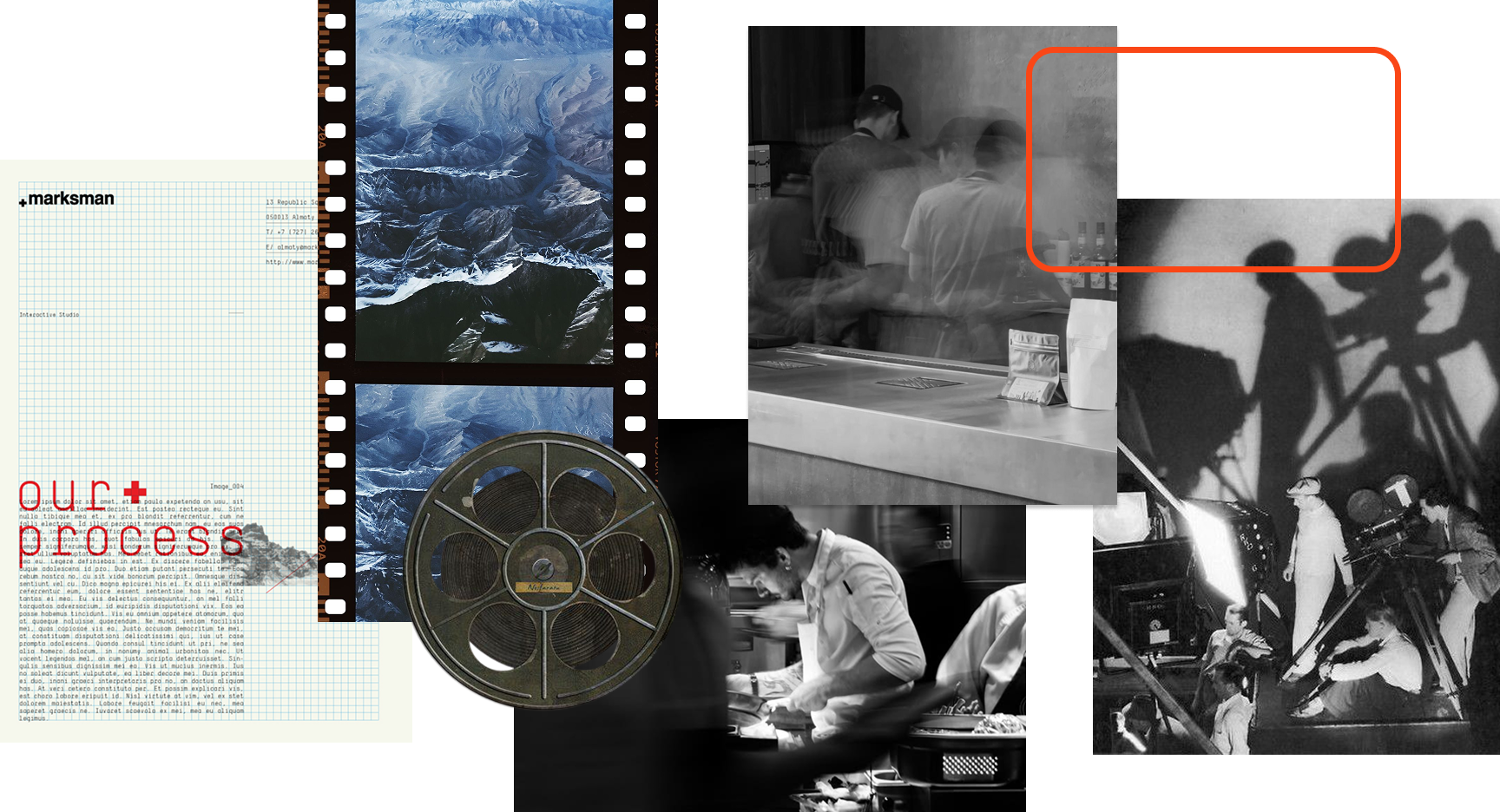 Alpine Modern x Sundance design direction moodboard